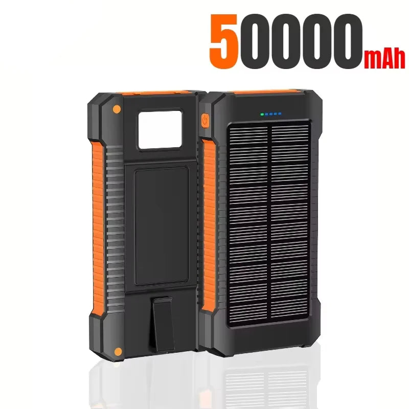 Vivo 500000mAh Waterproof Outdoor Solar Power Bank Dual USB Travel Portable Solar Phone Charger Solar Powerbanks For Camping