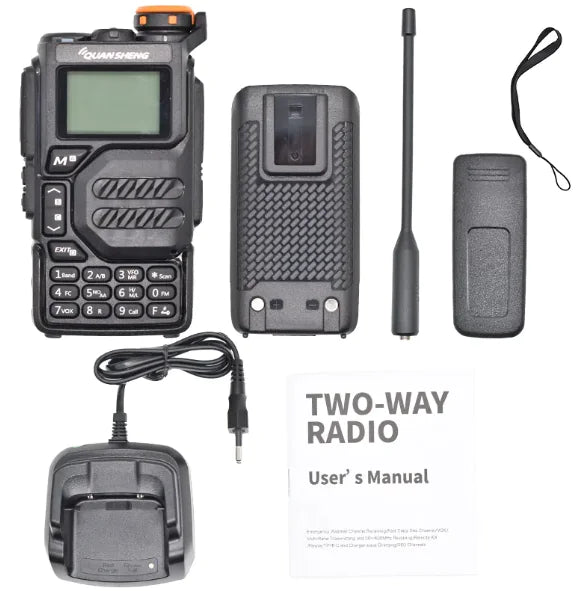 Rugged Multi-Frequency Walkie-Talkie