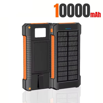 Vivo 500000mAh Waterproof Outdoor Solar Power Bank Dual USB Travel Portable Solar Phone Charger Solar Powerbanks For Camping
