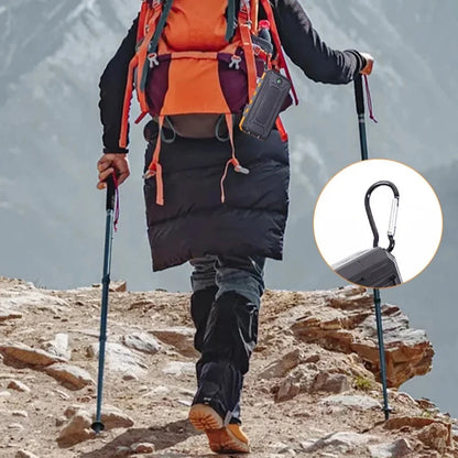 VIVO Waterproof Outdoor Solar Power Bank 50000mAh Dual USB Travel Outdoor Solar Mobile Phone Charger Solar Powerbank For Camping