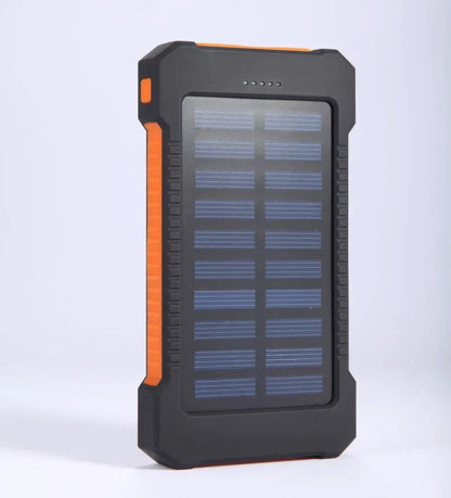 20000mah Portable Solar Power Bank Waterproof External Battery Backup Powerbank 20000 mah Phone Battery Charger LED Pover Bank