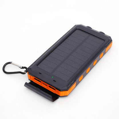 200000mAh Solar Power Bank  Fast Charging Portable Large Capacity Charger Compatible For IOS Android USB-A and USB-C