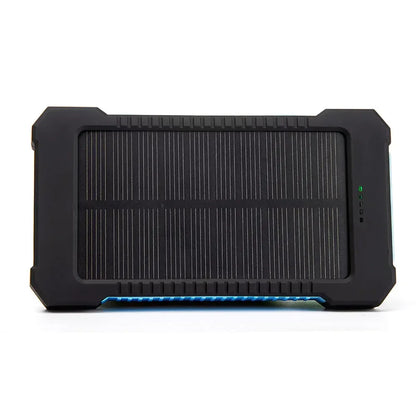 20000mah Portable Solar Power Bank Waterproof External Battery Backup Powerbank 20000 mah Phone Battery Charger LED Pover Bank
