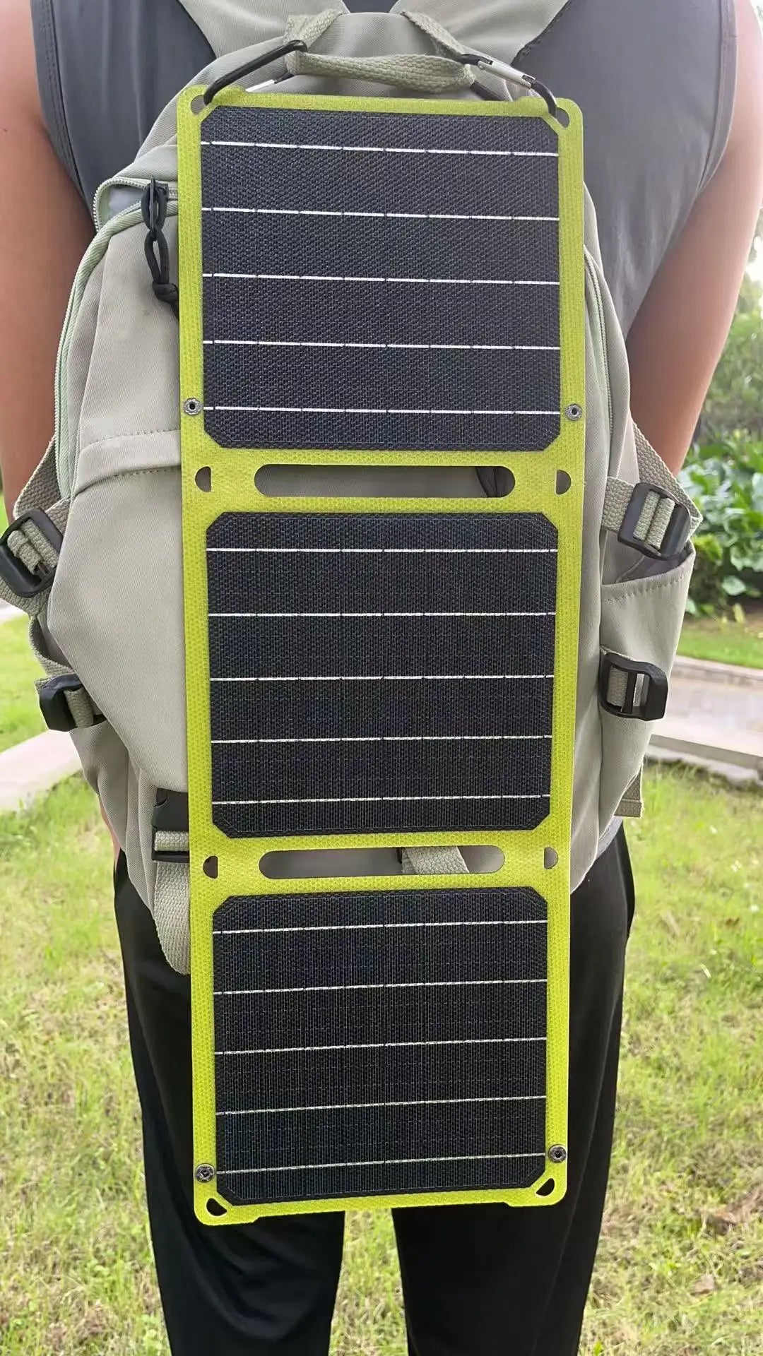 2000W portable solar charger 5V 12V flexible Solar panel plate battery USB A C DC  21W/30W/60W/80W power bank For camping