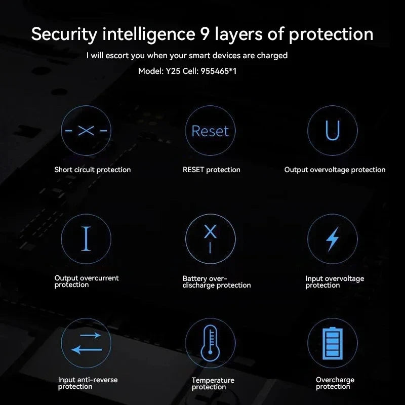 20000mAh Power Bank Fast Charging USB Charger Portable External Battery Pack for Heating Vest Jacket Scarf Socks Glove Equipment