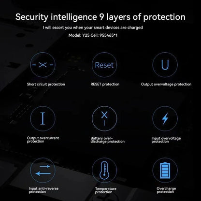 20000mAh Power Bank Fast Charging USB Charger Portable External Battery Pack for Heating Vest Jacket Scarf Socks Glove Equipment