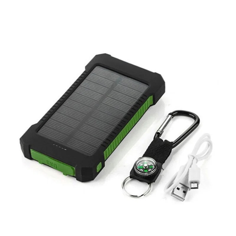 Vivo 500000mAh Waterproof Outdoor Solar Power Bank Dual USB Travel Portable Solar Phone Charger Solar Powerbanks For Camping