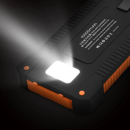 Vivo 500000mAh Waterproof Outdoor Solar Power Bank Dual USB Travel Portable Solar Phone Charger Solar Powerbanks For Camping